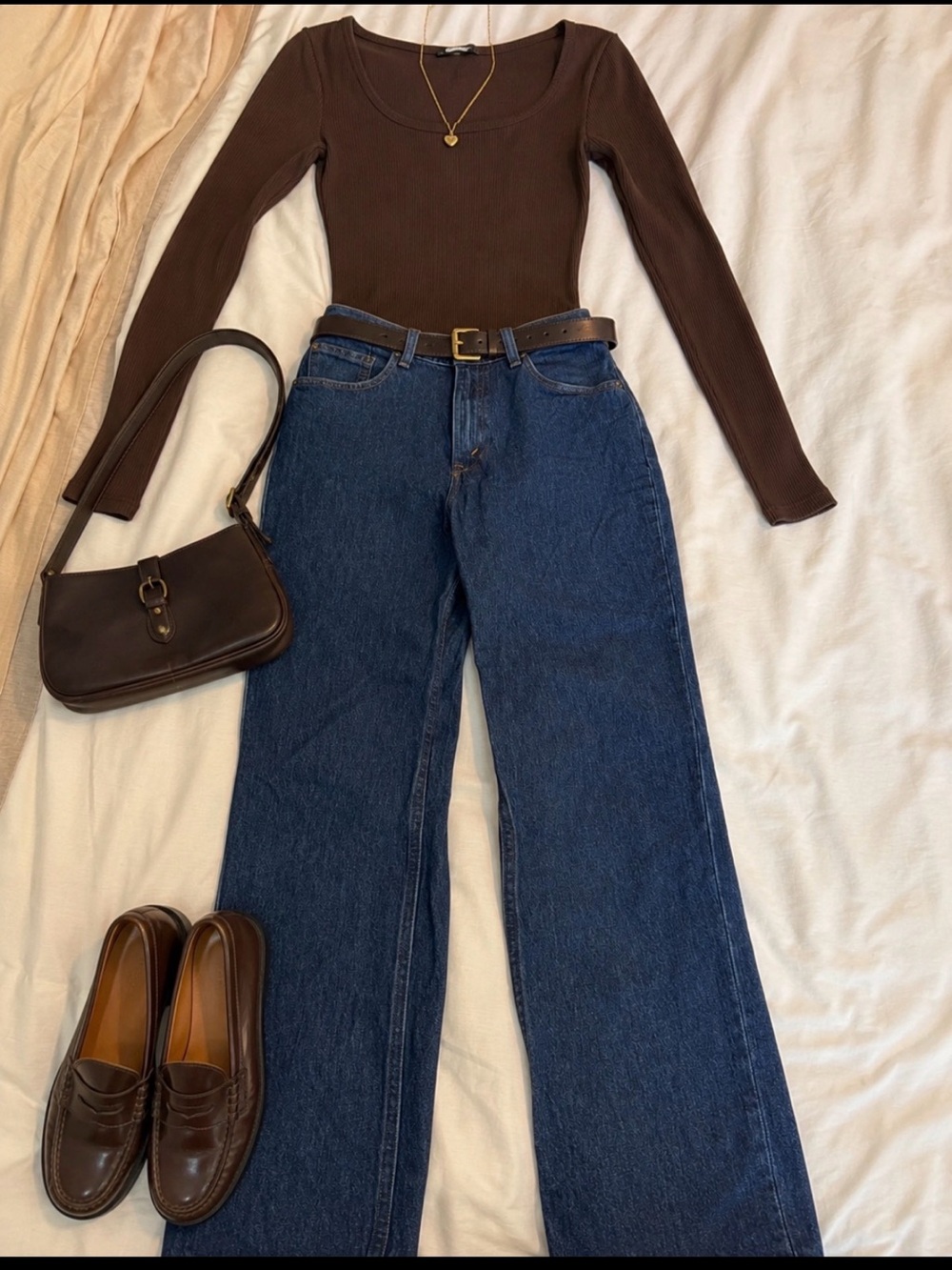 Abercrombie & Fitch Dark Blue Straight-Leg Jeans